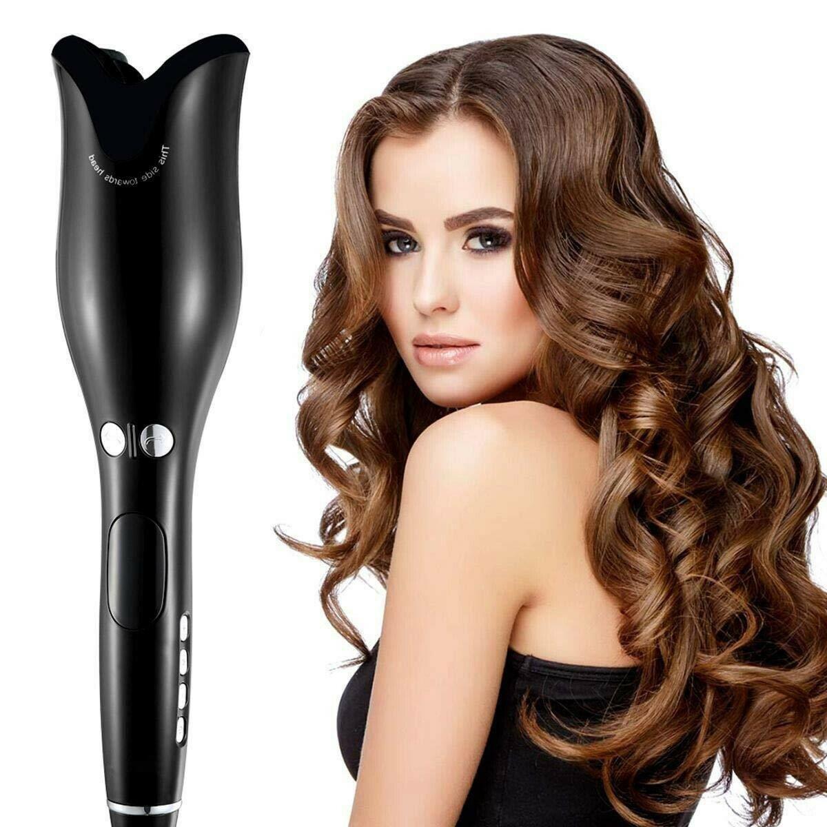 Automatic Hair Curler Auto Rotating Hair Curling Iron Ceramic Air Curler Spin Wand Styler Curl Anti-Scald Hair Styling Tools